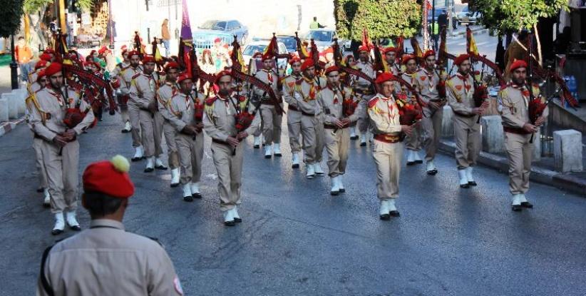 صور احتفالات بيت لحم بعيد الميلاد التي تسير حسب تقويم الشرقي