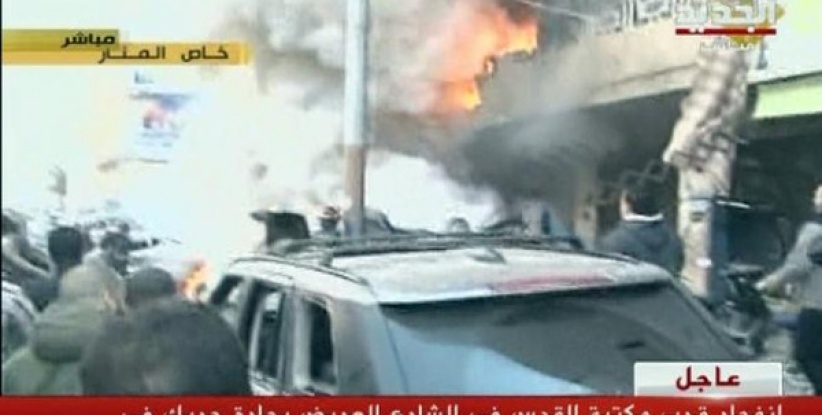 انفجار في حارة حريك معقل حزب الله في بيروت
