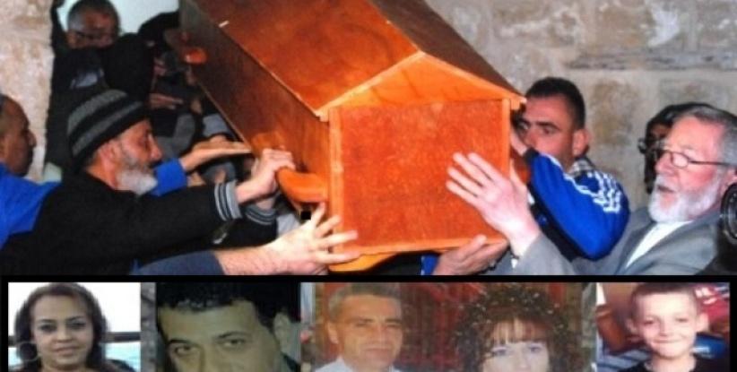 عكا: أكثر من 10 آلاف يشيعون جثامين قتلى إنهيار المبنى