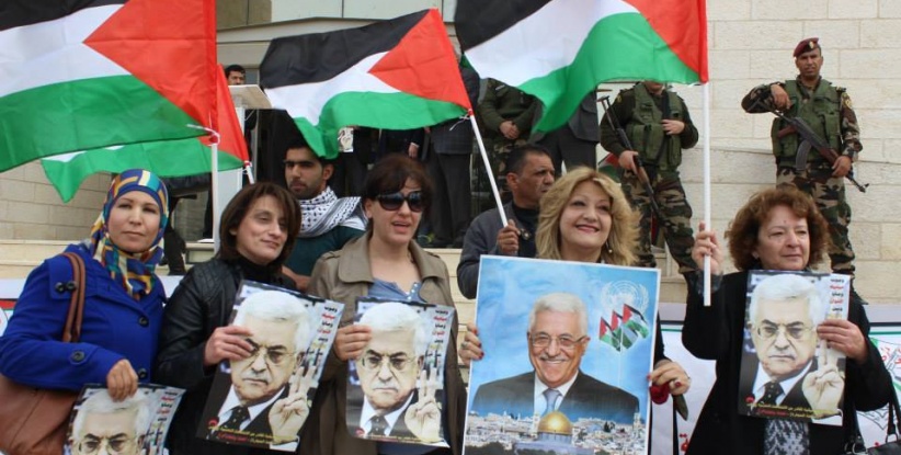 بالصور : مسيرات في  شوراع بيت لحم تأيداً للرئيس محمود عباس