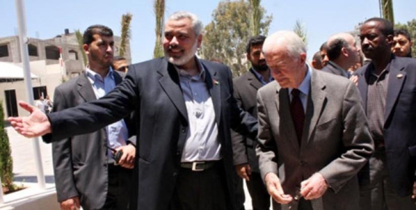 هنية يدعو كارتر للاشراف على الانتخابات المقبلة