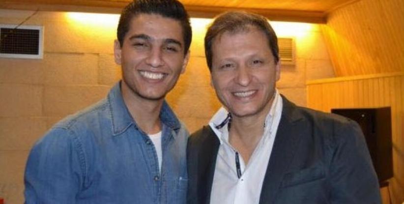 بالصور: محمد عساف يسجل اغنية جديدة من كلمات الشاعر نزار فرنسيس