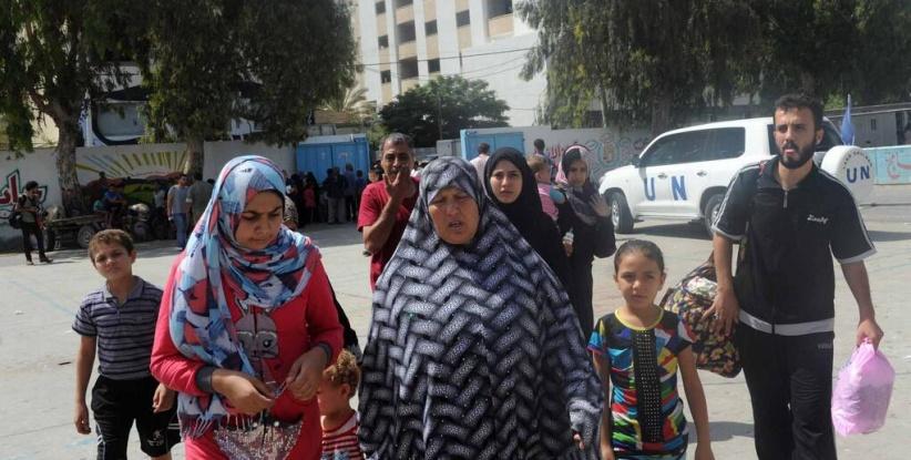 الأمم المتحدة: عدد النازحين في غزة بلغ 40 ألفا