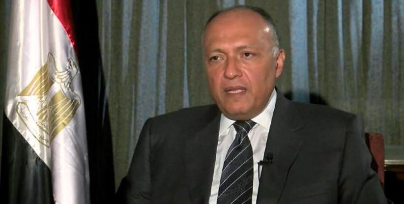 وزير الخارجية: مصر لا تعتزم تعديل مبادرتها لوقف اطلاق النار في غزة