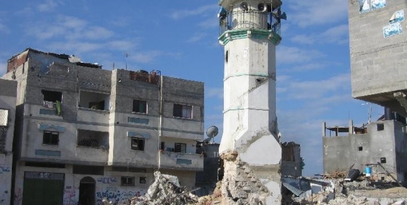 بيت حانون تتظاهر للمطالبة بإعلان البلدة منطقة 