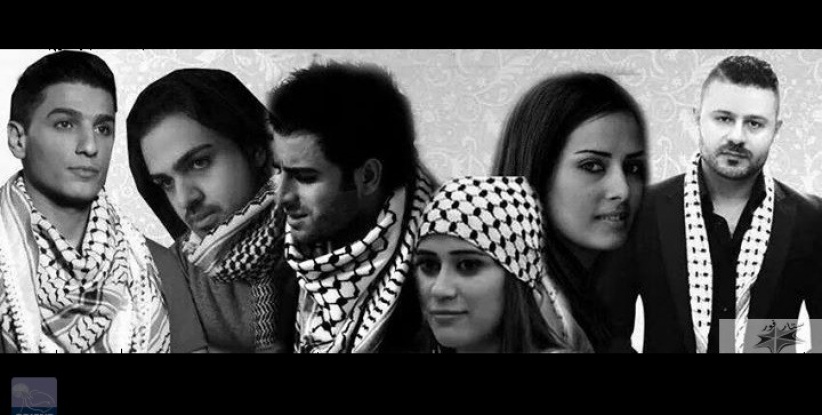 بالفيديو : نجوم الغناء الفلسطيني يطلقون أوبريت 