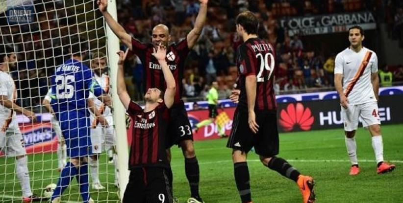 ميلان ينتفض أمام روما والبطل يتعثر