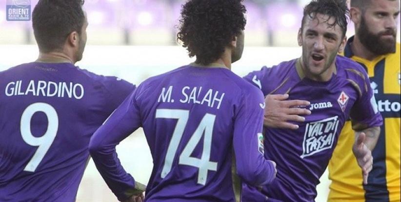 محمد صلاح يضيف أرقاماً جديدةً مع فيورنتينا