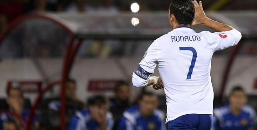 كريستيانو رونالدو خارج تشكيلة البرتغال في مواجهة إيطاليا