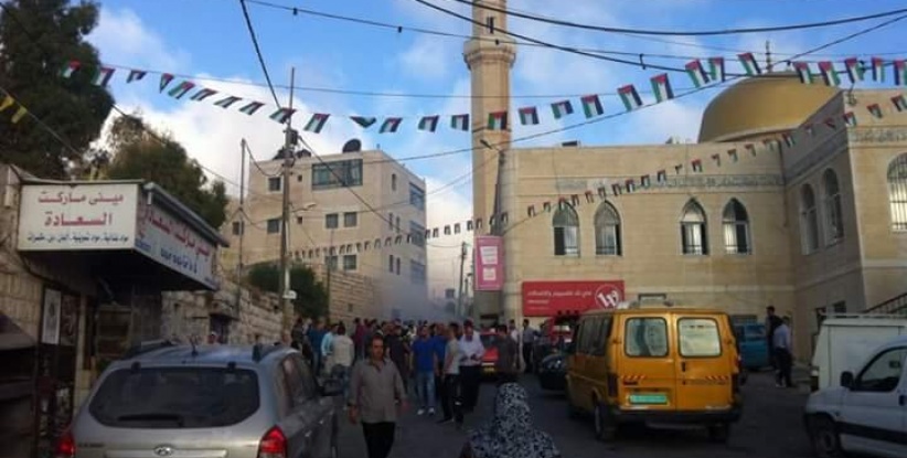 بالصور | استشهاد شاب جراء انقلاب دورية لجيش الاحتلال عليه في كفر مالك