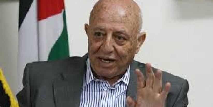 قريع يدين قرار الاحتلال بالاستيلاء على 651 دونما من أراضي الولجة