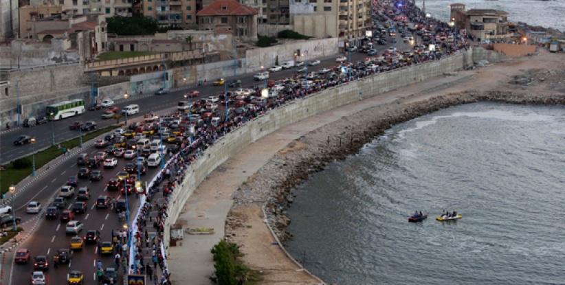 أطول مائدة طعام بالعالم في مصر