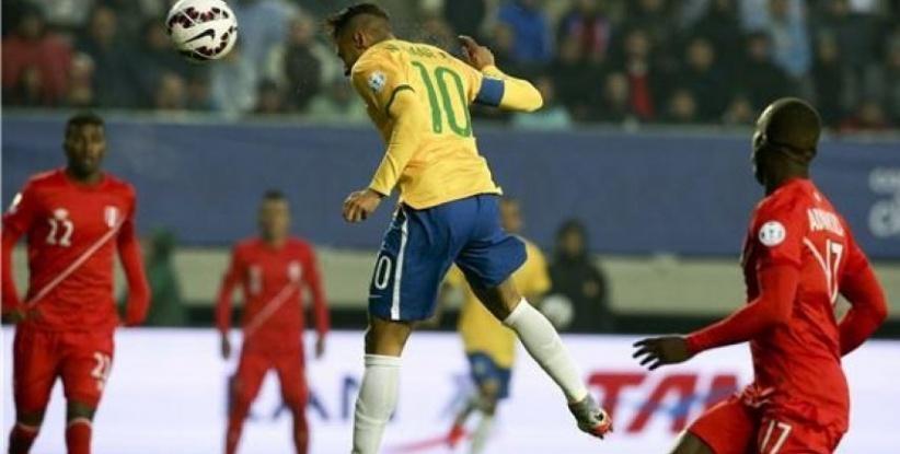 البرازيل تفلت من مفاجأت بيرو