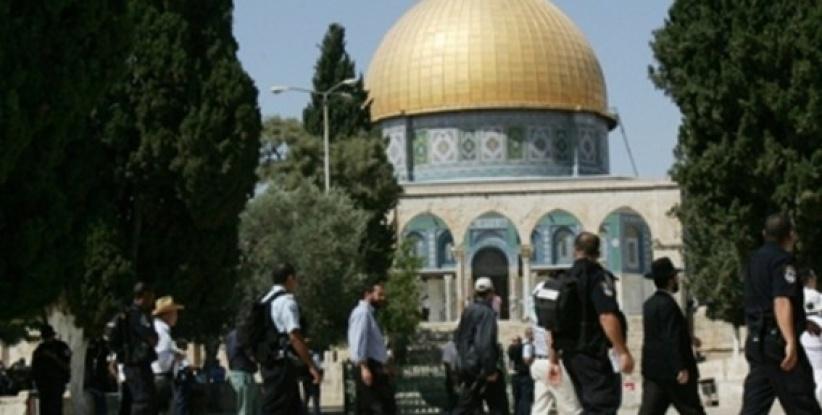 مستوطنون يقتحمون الأقصى بحراسة مشددة