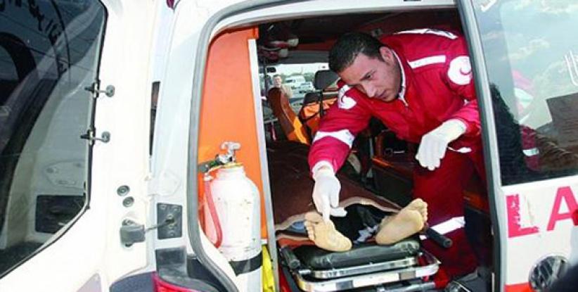 إصابة سائق دراجة نارية بحادث سير في بيت لحم