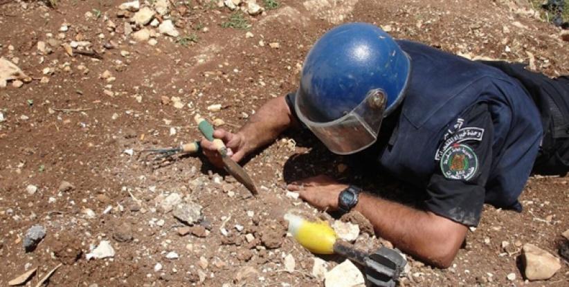 اتلاف جسم مشبوه في طوباس