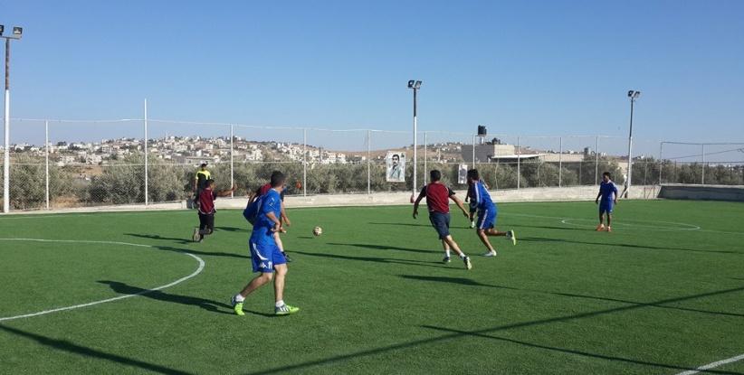 افتتاح ملعب الجدار في قرية دار صلاح