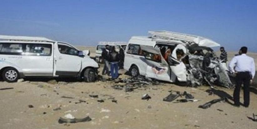 إصابة 10 أشخاص في حادث سير على طريق عيون الحرامية برام الله