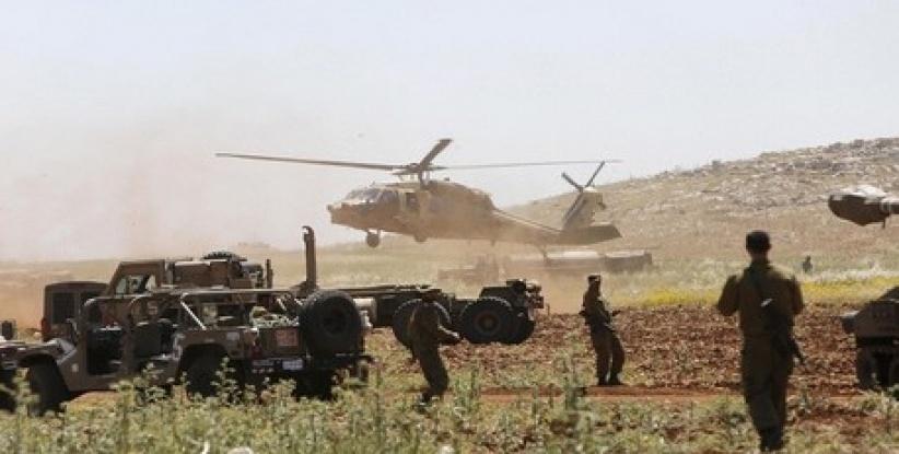 الاحتلال ينفذ مناورات عسكرية في الأغوار الشمالية