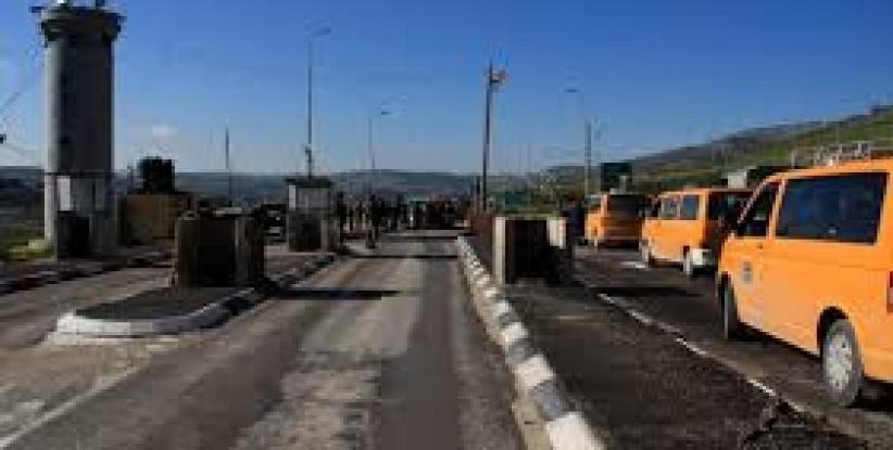 الاحتلال يغلق حاجز حوارة لأسباب أمنية حتى إشعار أخر