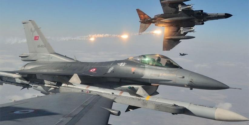 مقاتلات تركية تقصف مواقع لـ
