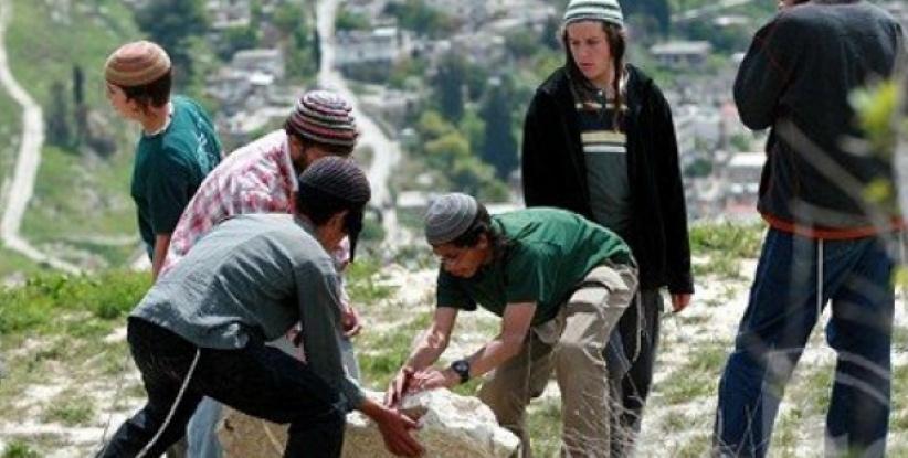 مستوطنون يهاجمون مزارعين في قصرة جنوب نابلس