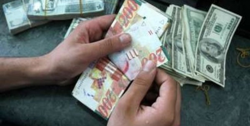 أسعار صرف العملات مقابل الشيقل