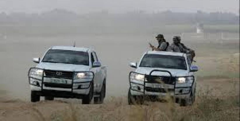 إصابة أحد أفراد الضبط الميداني برصاص الاحتلال شرق خانيونس