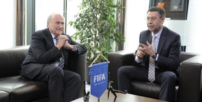 برشلونة يهدد بالانسحاب من مسابقات الفيفا!