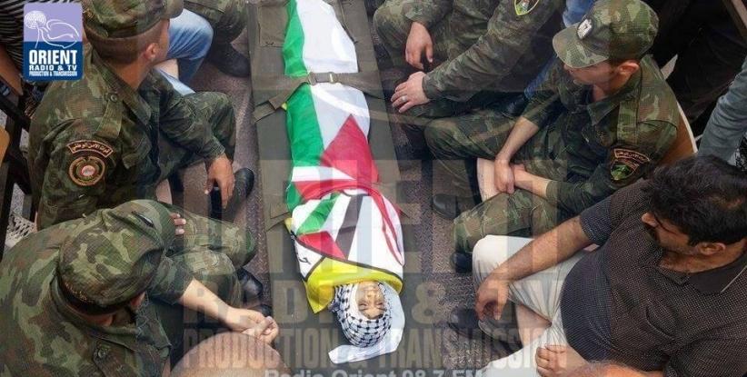 بيت لحم تشيع شهيدها الطفل عبد الرحمن عبيد