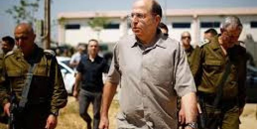 يعلون يتفقد مكان وقوع عملية بيت فوريك