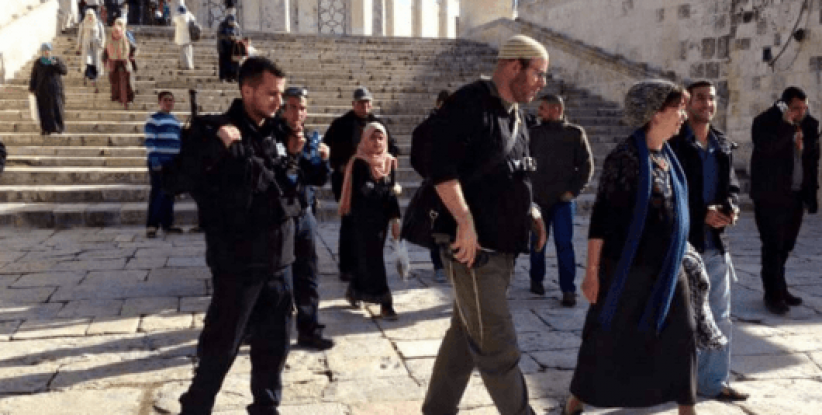 مجموعات من المستوطنين تُجدّد اقتحاماتها للمسجد الأقصى