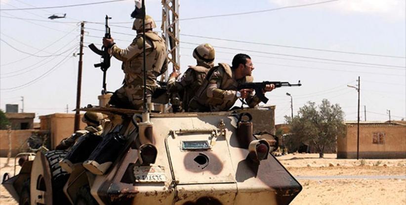 ارتفاع حصيلة شهداء الجيش المصري لـ58 ضابطاً ومجنداً