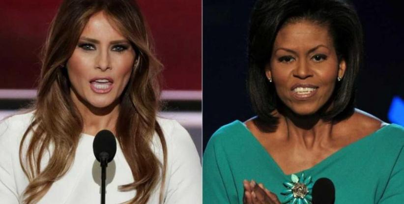 ميلانيا وميشال.. اختلاف 