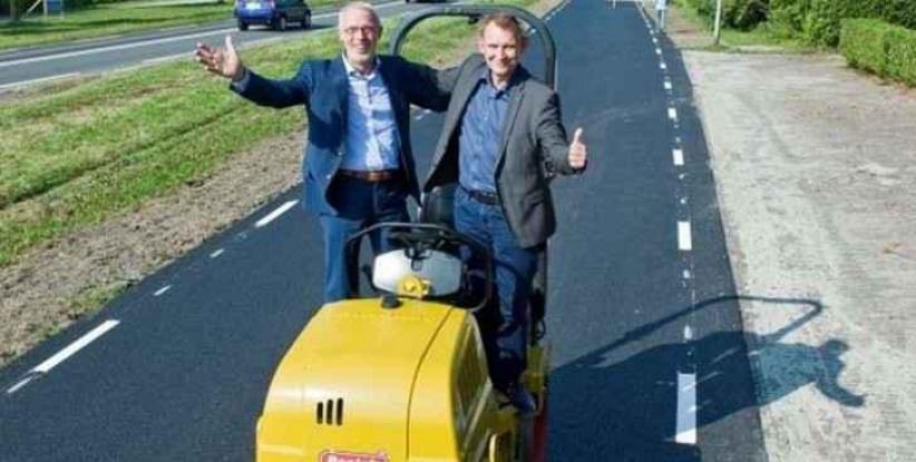 هولندا تدور النفايات لتعبيد الطرق!