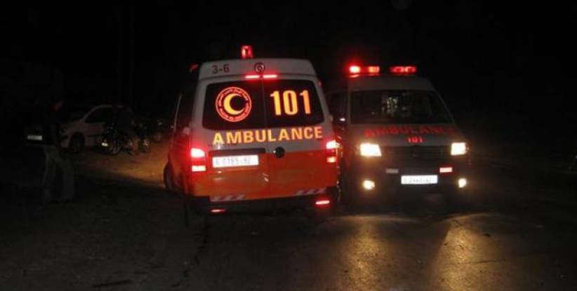 10 اصابات في حادث تصادم بين 4 مركبات قرب حلحول