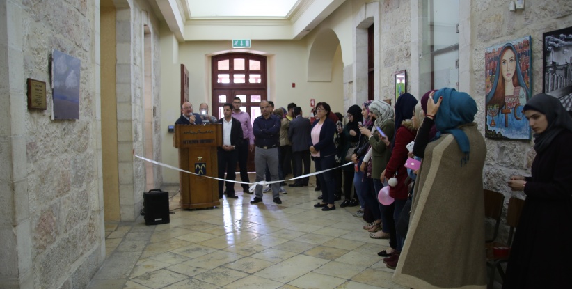 معرض الفن الابداعي لطلبة جامعة بيت لحم