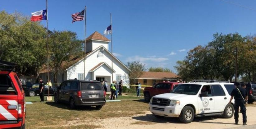 26 قتيلا في إطلاق نار داخل كنيسة في ولاية تكساس الأمريكية