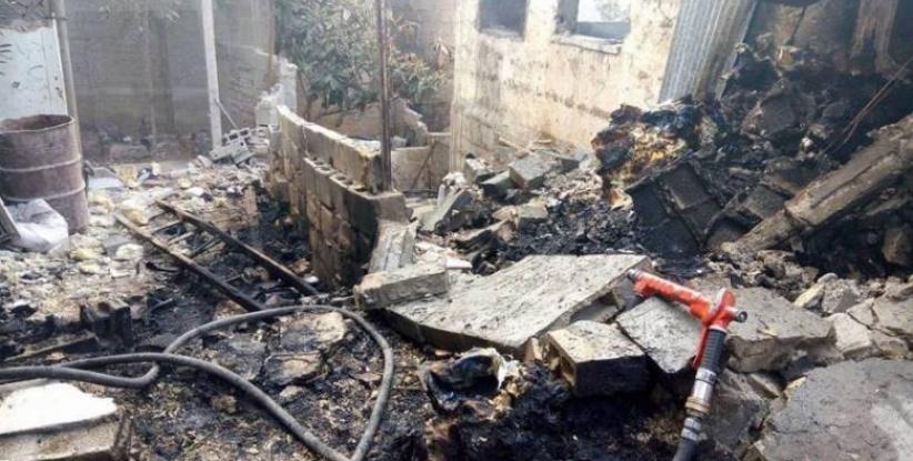 قوات الاحتلال تفجر منزل الشهيد الجمل