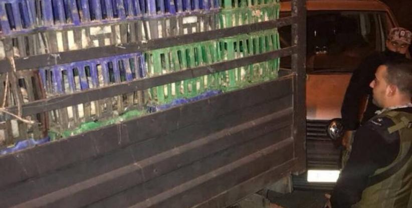 ضبط طن ونص دجاج مهرب من إسرائيل بمحافظة الخليل