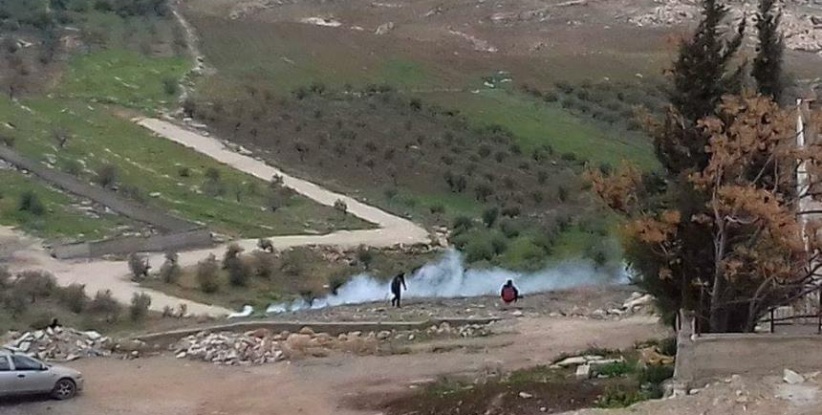 اصابة شاب برصاص الاحتلال في تقوع شرقي بيت لحم