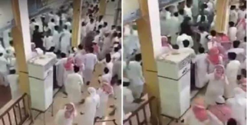 شاهد| مضاربة جماعية داخل مدرسة بمكة وإصابة عدد من الطلاب.. والمتحدث الرسمي يعلق!