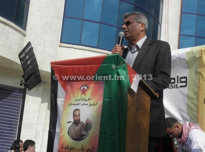 قراقع للصحفيين الاسرائيليين: لا تسمحوا بموت العيساوي