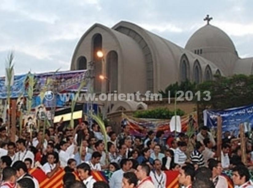 مسيرة للأقباط أمام وزارة الدفاع للمطالبة بحمايتهم