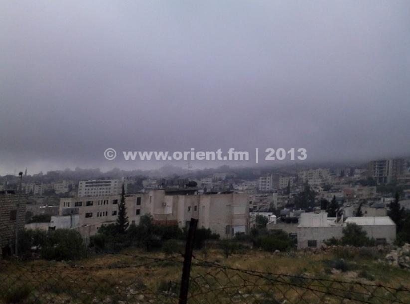 حالة الطقس لليوم الأثنين 22-4-2013