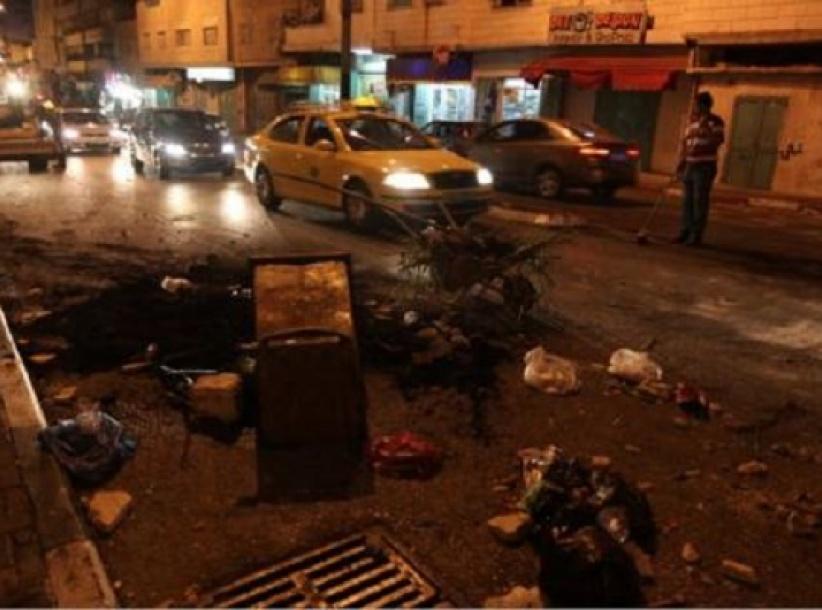 إغلاق شارع في بيت لحم احتجاجا على انقطاع المياه