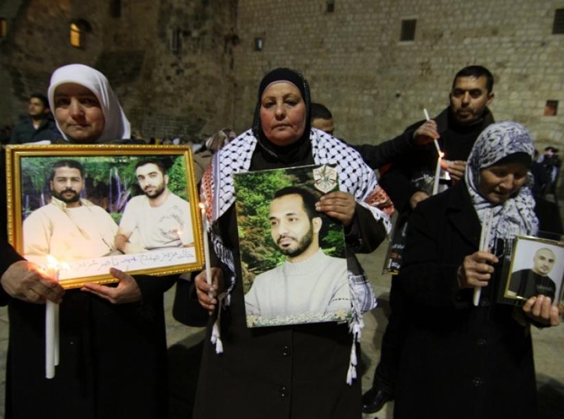 بيت لحم : وقفة في ساحة المهد تضامنا مع الأسرى في سجون الاحتلال