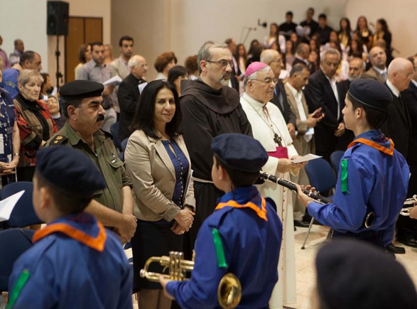 بالصور : جامعة بيت لحم تطلق احتفالاتها بذكرى تاسيسها الاربعين