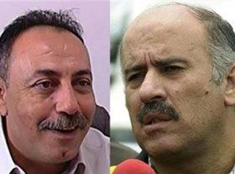 النائب جمال أبو الرب يعتدي بالضرب على اللواء الرجوب