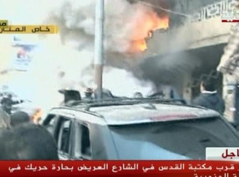 انفجار في حارة حريك معقل حزب الله في بيروت